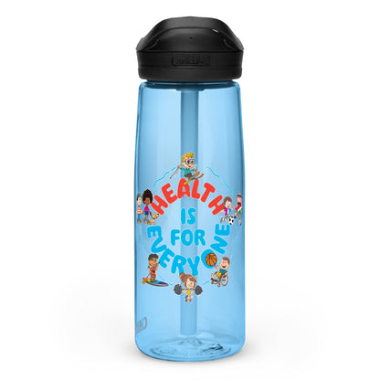 Health Is For Everyone Sports water bottle