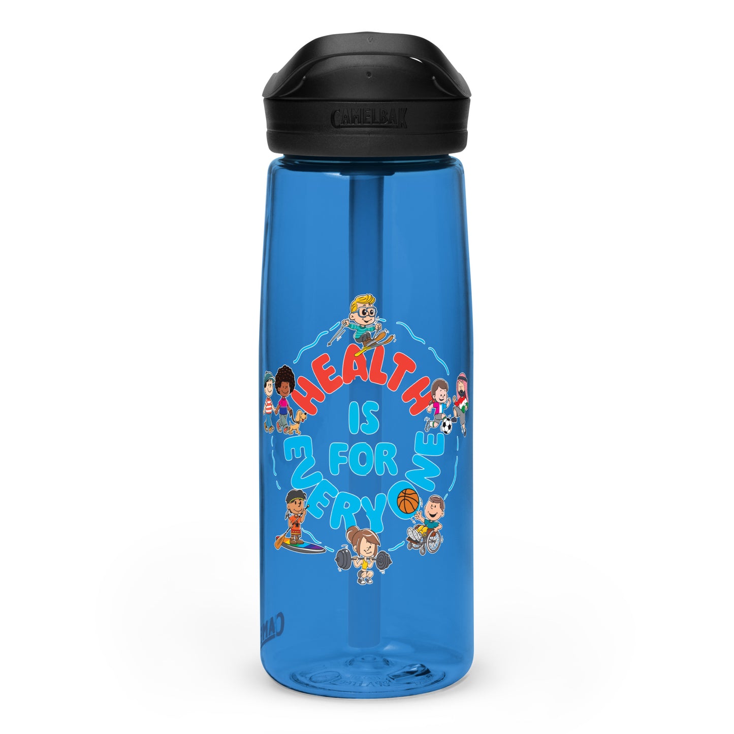 Health Is For Everyone Sports water bottle