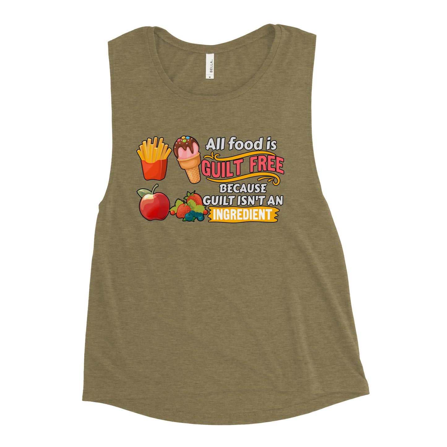 Guilt Free Ladies’ Muscle Tank