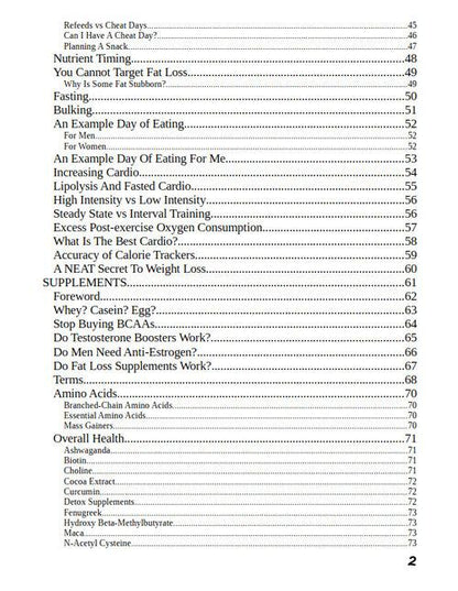 Complete Guide to Nutrition and Supplementation